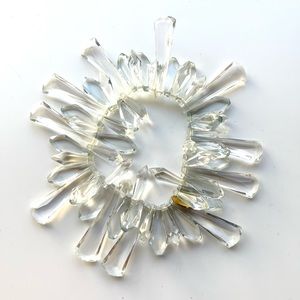 Anna Lou of London crystal stretch bracelet
